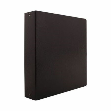 Carpeta con anillos Avíos De fibra A4 2 x Ø40mm Negro Económica -2