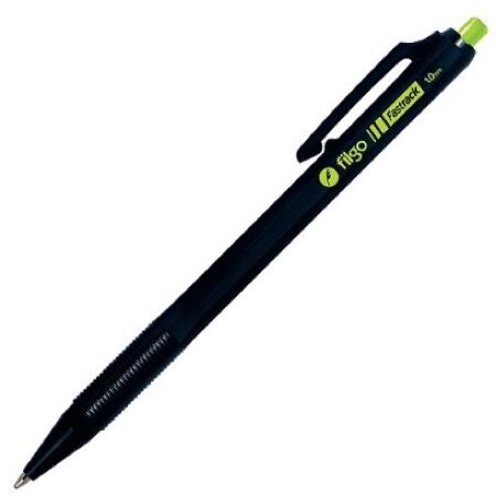 Bolígrafo Filgo Fastrack Retráctil 1mm Negro/Neutro -2