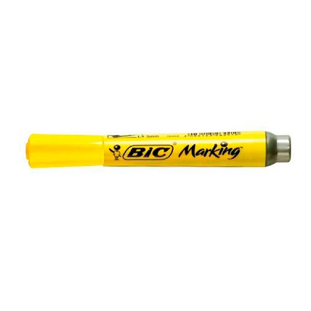 Resaltador Bic Marking Grueso Amarillo -2
