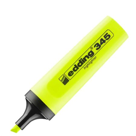 Resaltador Edding 345 -342 Chato Amarillo -2