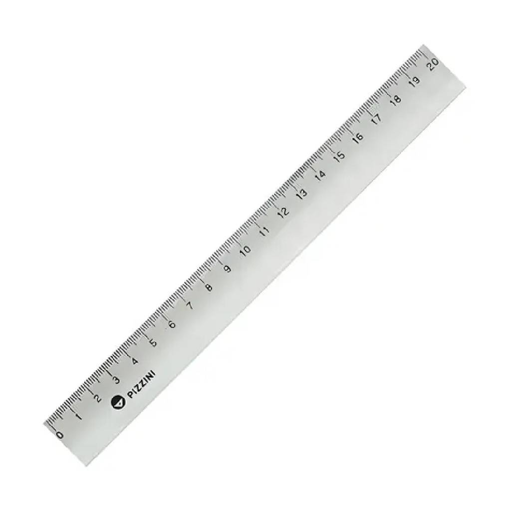 Regla Pizzini Escuelita 20cm Humo x unidad -2