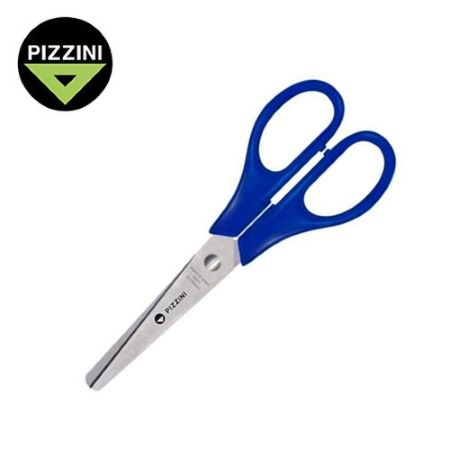 Tijera Pizzini Escolar 13,5 cm punta redonda -2