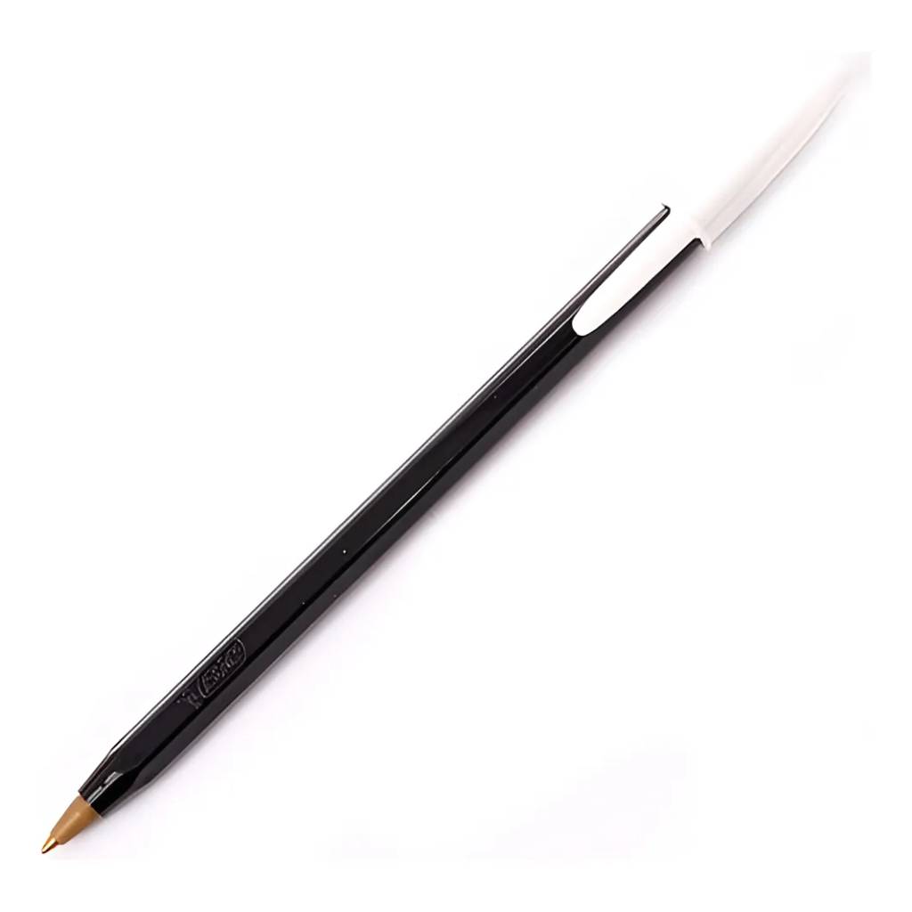 Bolígrafo Bic Opaco Media 1mm Negro x unidad -2