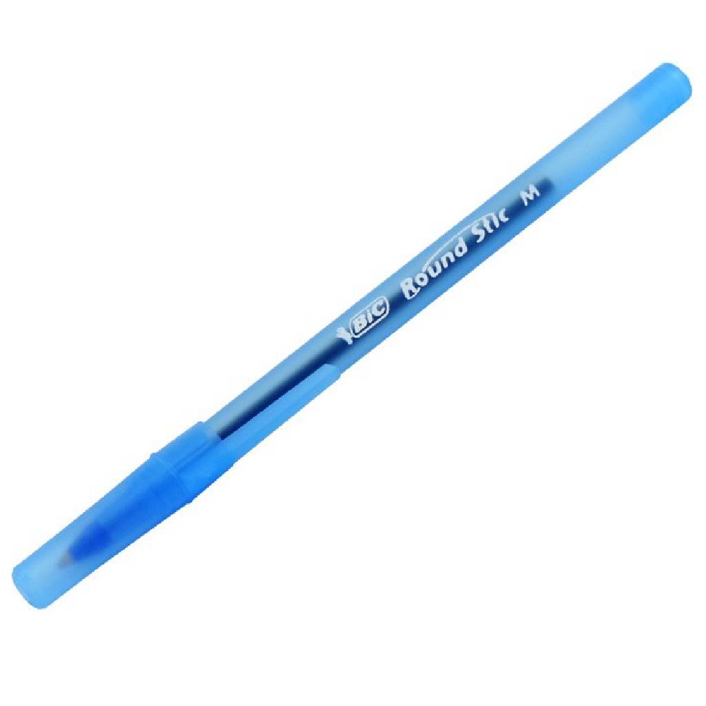 Bolígrafo Bic Round Stic 1mm Azul x unidad